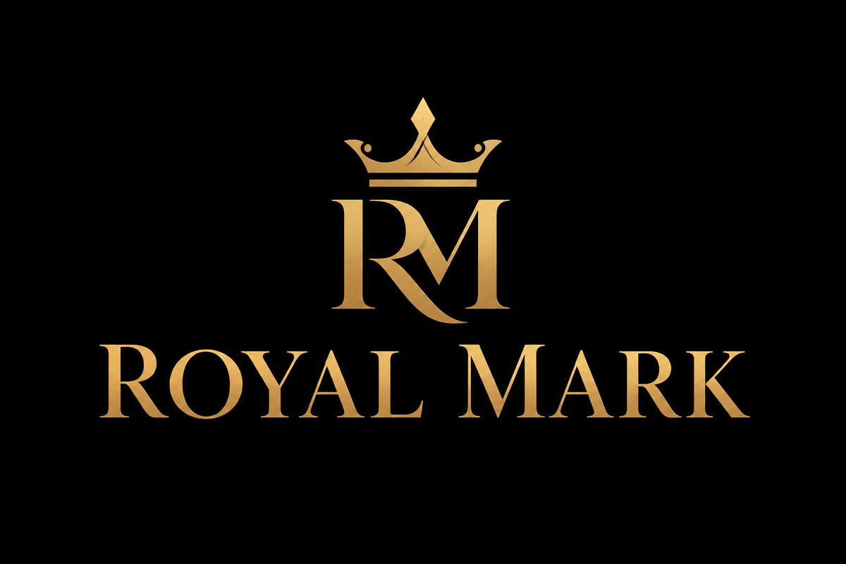 Royal Mark luxury gold logo